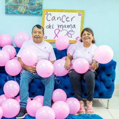 Cancer Awareness Couples in Los Abuelos