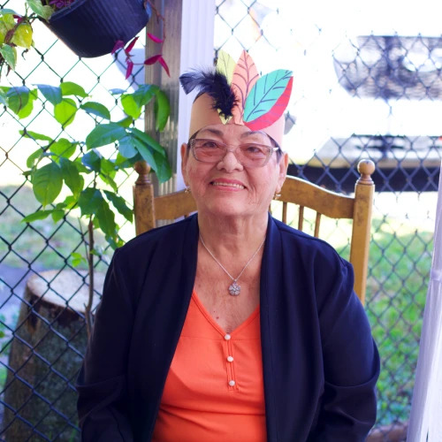 Smile at Los Abuelos Party