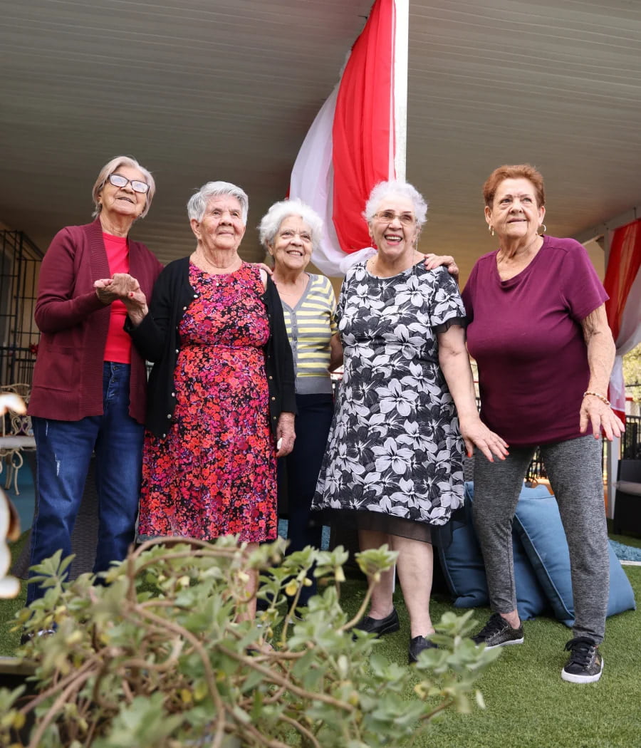 Group of Elderly